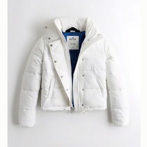 hollister puffer jacket